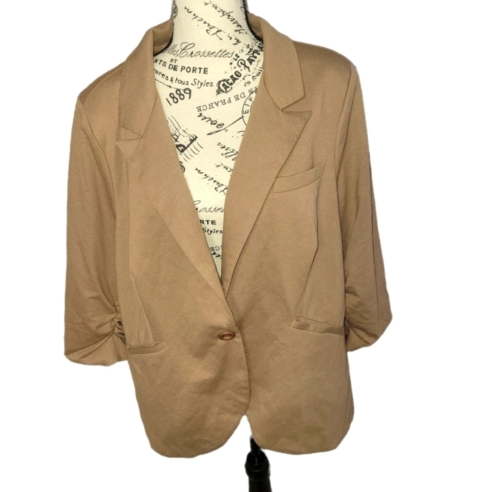 - MODCLOTH Tan Jacket - Picture 1 of 3